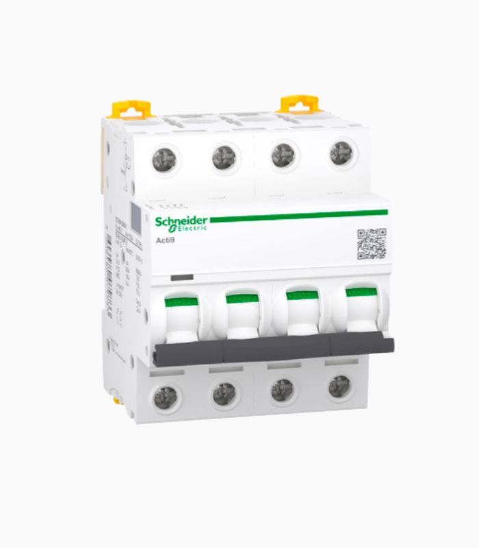ACTI9 IC60N 4P Llave térmica Acti9 iC60N 4P 63A C A9F74463 - Imagen 1