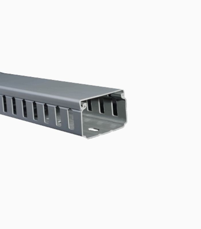 Canaleta Dexson ranurada Canaleta Dexson Gris Ranurada 25x25mm DXN10032 - Imagen 1