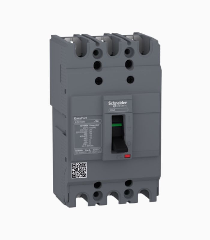EZC100N3100 Imagen del producto Schneider Electric Interruptor termomagnético Easypact EZC 3P 100A TMD EZC100N3100 - Imagen 1