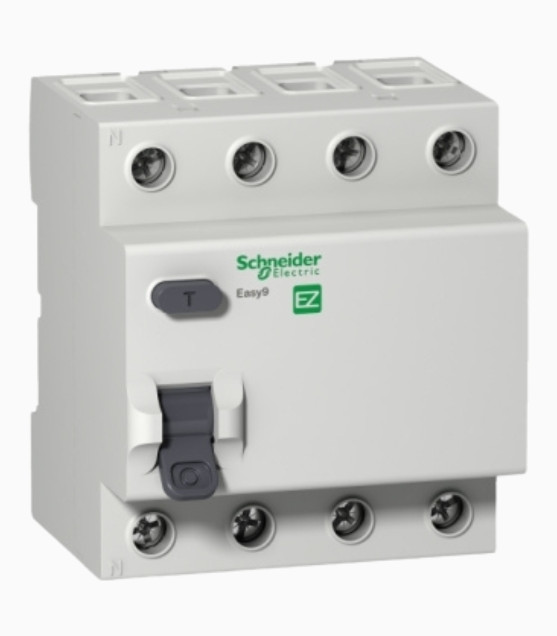 Interrruptor diferencial Easy9 4P Interrruptor diferencial Easy9 4P 63A tipo AC 30mA EZ9R36463 - Imagen 1