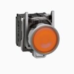 Pulsador luminoso led 24v Anaranjado XB4BW35B5