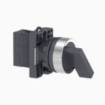 Selector fijo 2 posiciones negro XA2EJ21