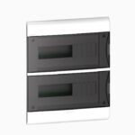 Tablero eléctrico Easy9 empotrable IP40 24 polos transparente EZ9E3424