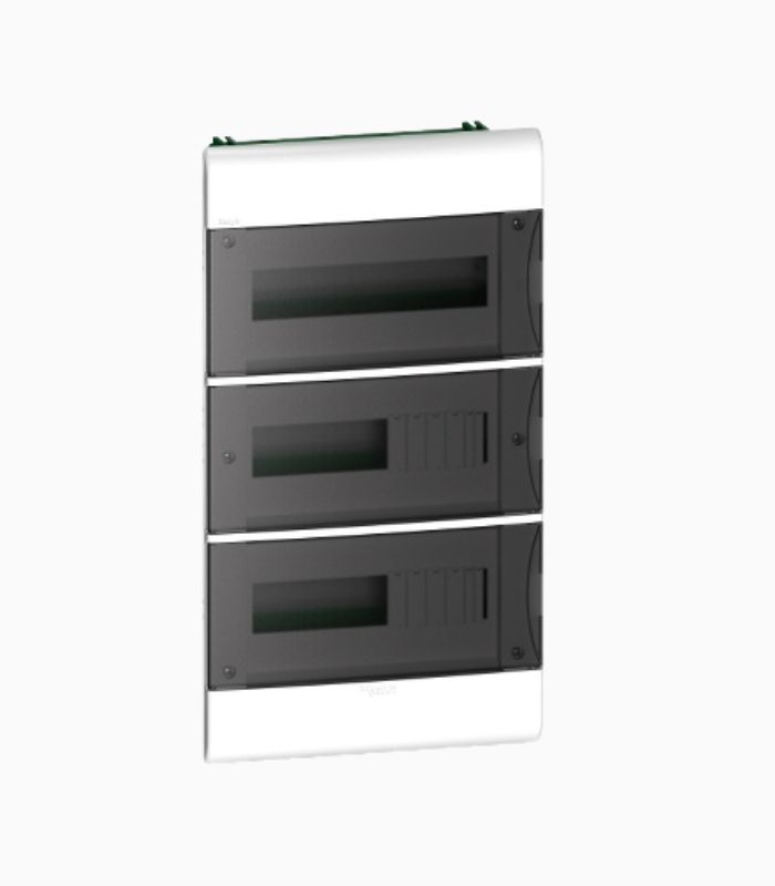 Tablero eléctrico Easy9 empotrable 36 Mod. puerta fumé Tablero eléctrico Easy9 empotrable IP40 36 polos trasnparente EZ9E3436 - Imagen 1