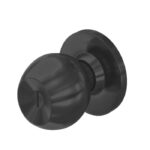 Cerradura Chapa Para Baño NM-06 Negro Mate Forte