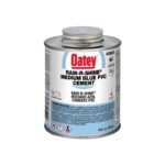 Pegamento Oatey RainRShine 16 Oz 1/8 Azul para Tuberías de PVC