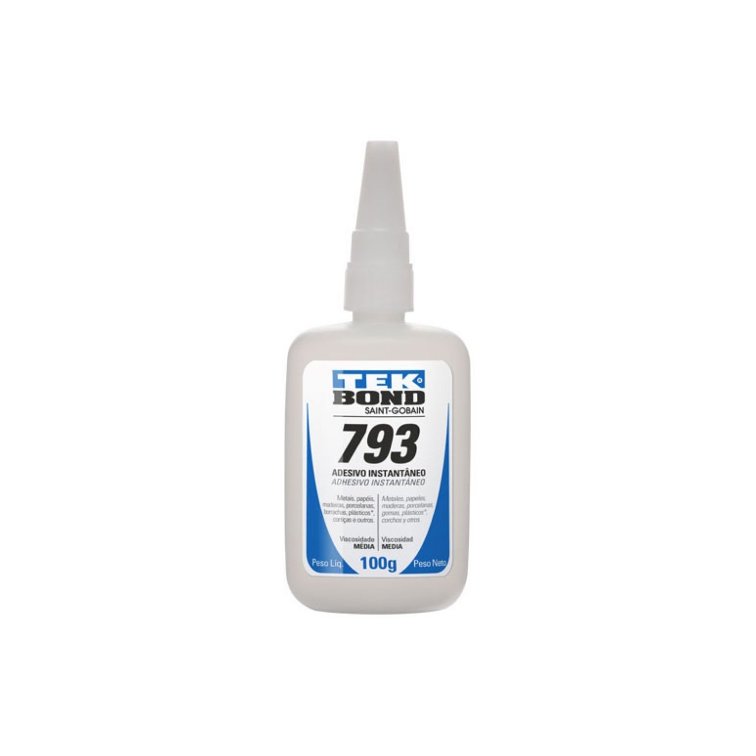 Adhesivo Instantáneo 793 100g Tekbond Adhesivo Instantáneo 793 100g Tekbond - Imagen 1