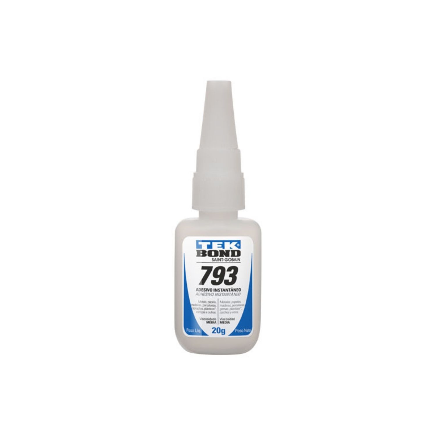 Adhesivo Instantáneo 793 20g Tekbond Adhesivo Instantáneo 793 20g Tekbond - Imagen 1