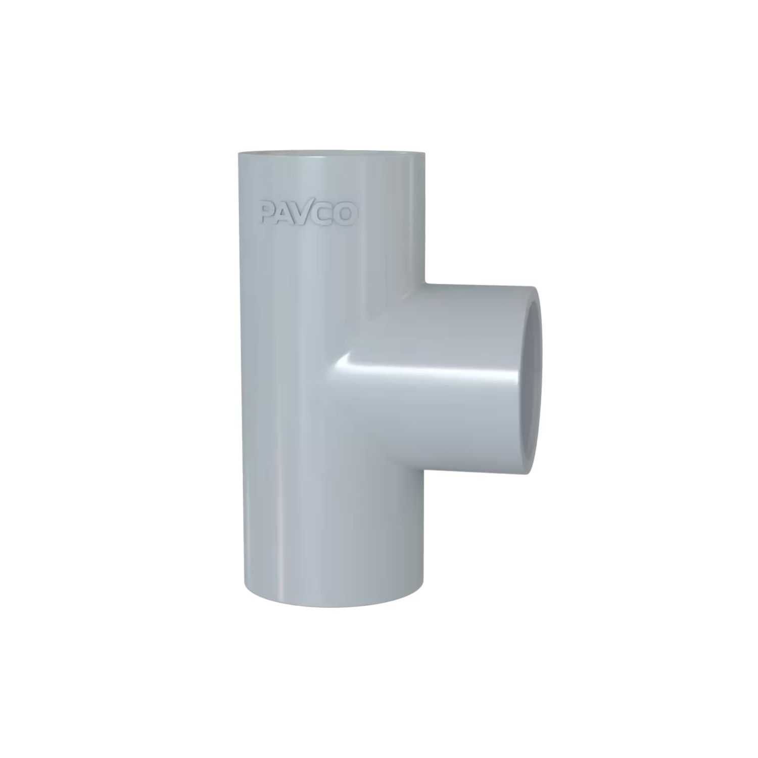 Tee pvc 1-2 3-4 1 SP Pavco Tee pvc SP 1/2" Pavco - Imagen 1