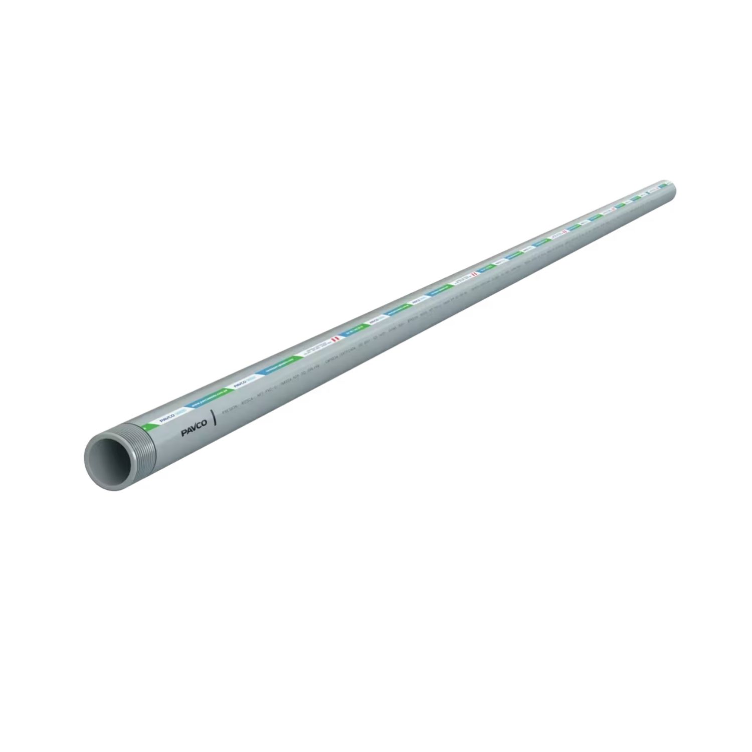 Tubo presion Rosca 1-2 3-4 1 x 5m Pavco Tubo presion rosca 1" x 5m Pavco - Imagen 1