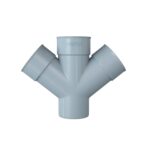 Yee desague doble pvc 4" Pavco
